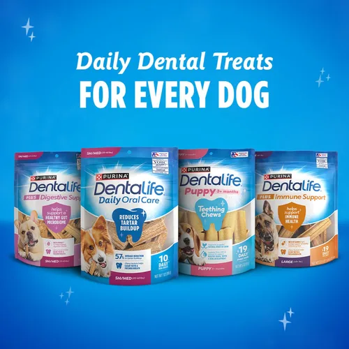 Miniatura 8 de DentaLife Daily Oral Care Golosinas para Perros para Perros Pequeños y Medianos, Golosina Dental Masticable para Refrescar el Aliento y Combatir
