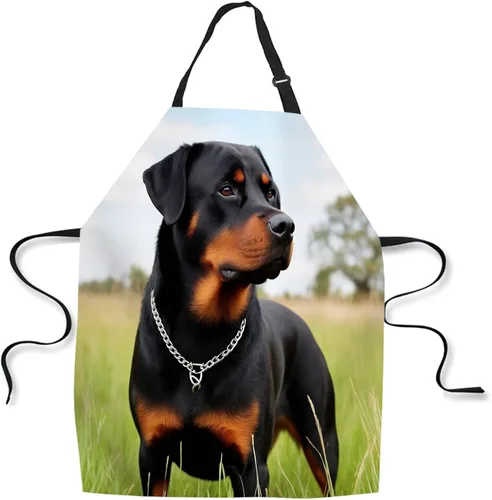 Miniatura 16 de Delantal de Cocina Faro con Puesta de Sol Delantal para Hornear en Casa Chef Delantal Impermeable para Mujeres y Hombres 31X27 Pulgadas