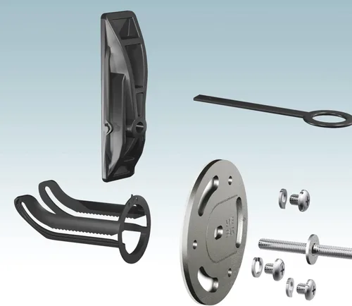 Miniatura 2 de Moen SMA1005CH Home Care Anclaje Securemount, 1 Anclaje, Cromado