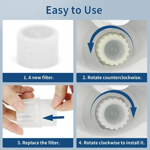 Miniatura 6 de Paquete de 30 filtros de repuesto para humidificador de llenado superior compatible con humidificadores LEVOIT modelo Classic160, Dual150, Dual200S