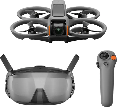 Miniatura 11 de DJI Avata 2 Fly More Combo (3 baterías), drones FPV con cámara para adultos 4K, experiencia inmersiva, acrobacia de un solo empuje, protector