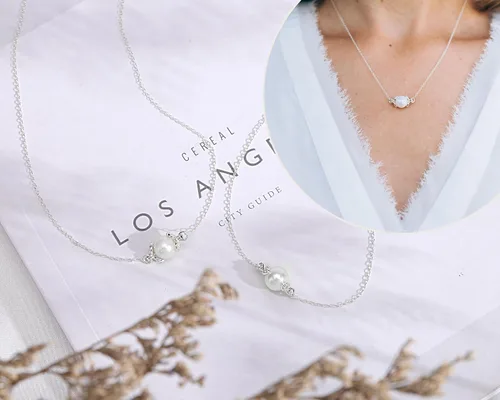 Miniatura 3 de HOPE LOVE SHINE - Mother of the Groom Gift from Bride - Wedding, Mother in Law Necklace, Jewelry 16+2