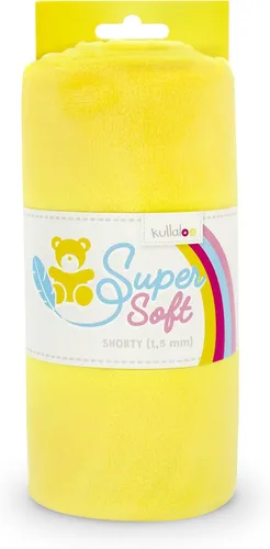 Miniatura 44 de kullaloo Tela de Felpa Tela Minky Blanca Sólida para Coser Material de Abrazo Súper Suave 39.5x29.5 pulgadas Peluches, Mantas de Bebé