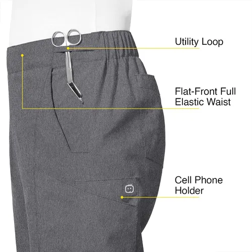 Miniatura 3 de WonderWink Women's Flat Front Cargo Scrub Pant