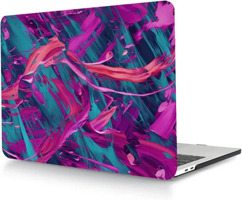 Miniatura 15 de Funda rígida compatible con MacBook Air de 13 pulgadas 2017 2016 2015 2014 2013 2012 2011 2010 modelo A1466 A1369, impresión a color, carcasa rígida
