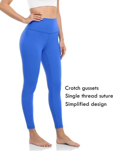 Miniatura 2 de HeyNuts EssentialPure&Plain 78 Leggings, High Waisted Compression Soft Pants Workout Athletic Yoga Pants 25