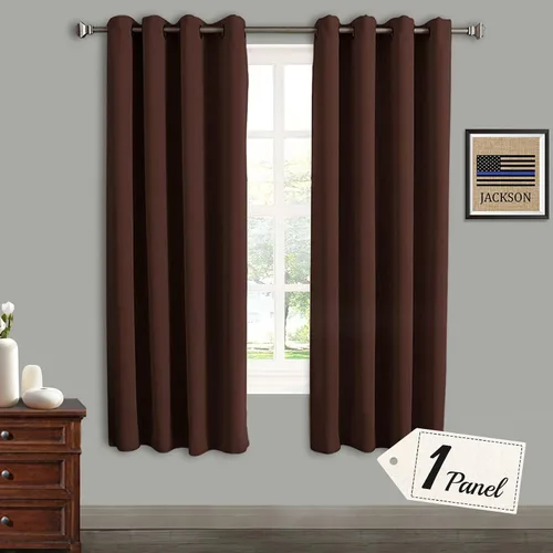 Miniatura 9 de Rose Home Fashion Cortinas opacas para puerta corrediza, oscurecimiento de la habitación, cortinas con aislamiento térmico para sala de estar