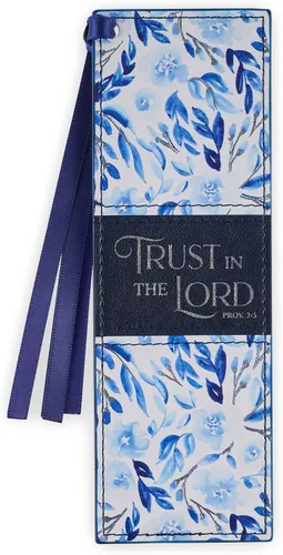 Miniatura 12 de Christian Art Gifts - Marcapáginas premium de piel sintética vegana con escritura bíblica para mujeres: Cuando ella habla - Proverbios 31:26, Marrón