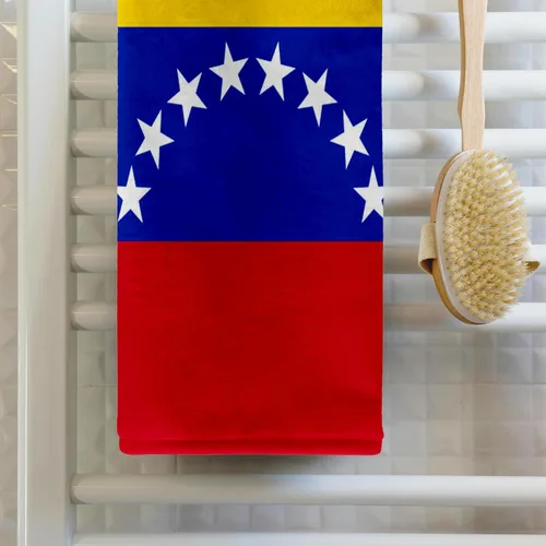 Miniatura 2 de 3D Rose Bandera Venezuela TWL_31606_1 Toalla, 15" x 22