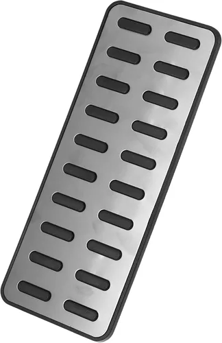 X AUTOHAUX Cubierta del pedal del reposapies del vehículo Accesorios para automóviles Repalcemnt para Hyundai Elantra 1992-2022 tono plateado