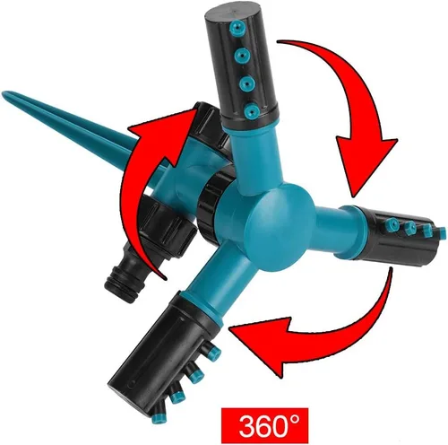 Miniatura 6 de Aspersor de agua, riego automático, para riego de césped, riego de patio