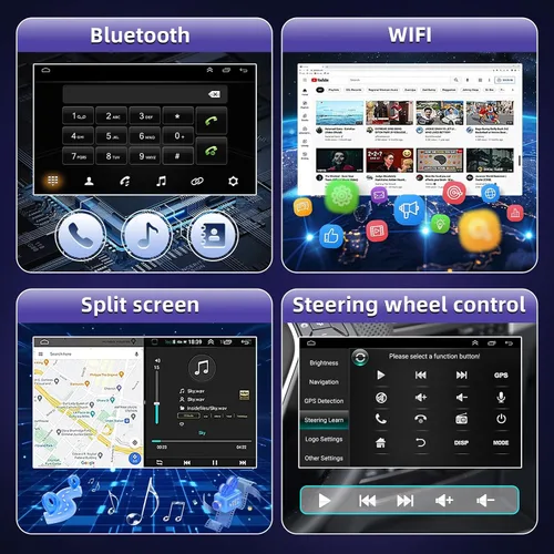 Miniatura 7 de Radio de actualización 5G para Ford F150 F-150 2009-2014 con CarPlay Android Auto, pantalla táctil IPS de 9 pulgadas, reproductor de radio de coche