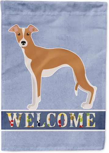 Miniatura 59 de Caroline's Treasures CK3647CHF - Bandera de bienvenida con diseño de bulldog francés, manga grande, para porche, para colgar en la pared, poliéster