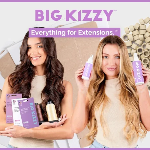 Miniatura 9 de Big Kizzy Spray removedor de extensión de cinta - Removedor 1 (8oz) Removedor de cinta más rápido y fácil, compatible con todas las cintas