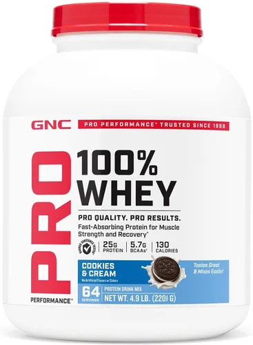 Miniatura 17 de GNC Pro Performance 100% proteína de suero en polvo Apoya el metabolismo saludable y la recuperación muscular magra Chocolate Supreme 12