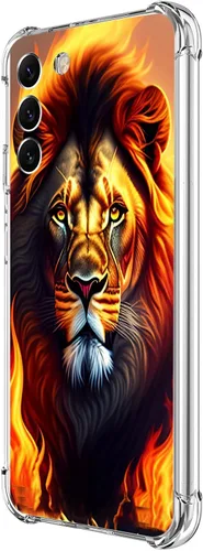Miniatura 44 de Funda para Galaxy S23, diseño de mariposas azules, rosas, protección contra caídas, a prueba de golpes, de cuerpo completo, resistente a