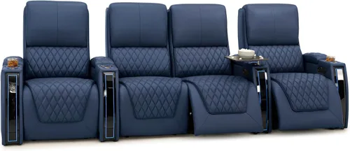 Miniatura 46 de Seatcraft Apex Zero-Gravity CoolZero - Asiento de cine en casa de cuero italiano, reposacabezas eléctrico, lumbar eléctrico, reclinable eléctrico