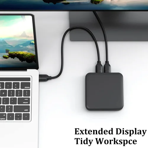 Miniatura 4 de Cable HDMI corto de 1 pie, paquete de 2 unidades, 4K de 1 pie HDMI a HDMI de alta velocidad, cable HDMI 2.0 compatible con 4K @60Hz, 2K, 1080P, HDCP