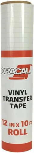 Miniatura 6 de Oracal Rollo de cinta de transferencia transparente de 12 pulgadas con rejilla para vinilo adhesivo, cinta de transferencia de vinilo para Cricut
