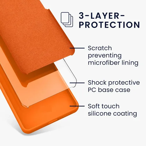 Miniatura 618 de kwmobile Funda Compatible con Google Pixel 6 Pro - Funda de teléfono de silicona TPU con acabado suave - Azul Arrecife
