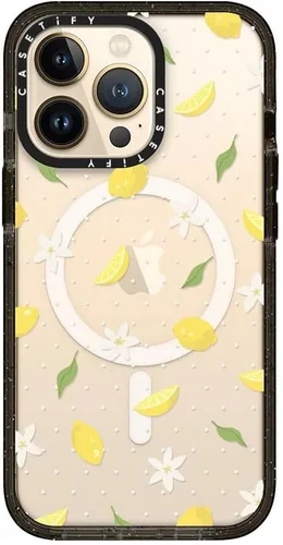 Miniatura 461 de Funda Impact de CASETiFY para iPhone 13 Pro Max con Magsafe - Estuche Claro Cuento de Invierno - Claro Negro Estuche transparente Winter Tale