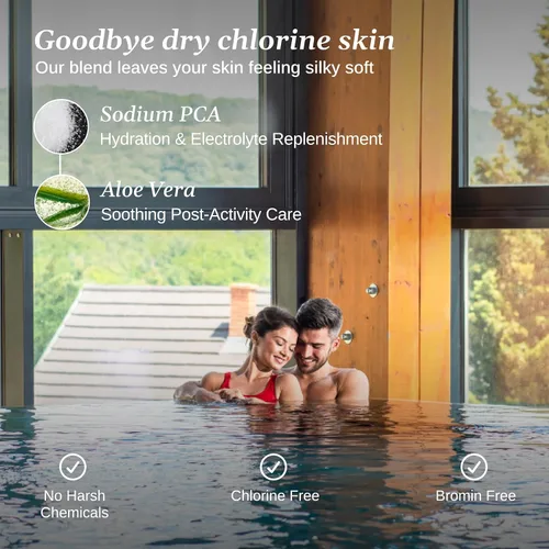 Miniatura 8 de Relax Spa & Bath Paquete variado de sales de baño de aromaterapia para bañera de hidromasaje, baño o spa, cuatro bolsas de 2 libras infundidas