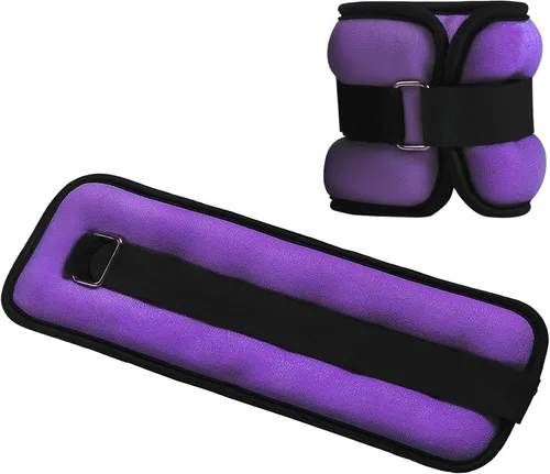 Miniatura 11 de Pesas de tobillo/muñeca, pesas pequeñas para mujeres y niños, equipo de ejercicio con correas ajustables para fitness, gimnasio, baile, caminar