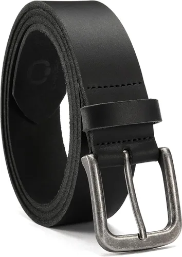Miniatura 22 de CHAOREN Cinturones de cuero para hombre - Cinturón de 35mm de cuero genuino para jeans - Regalo para hombre para vestir casual