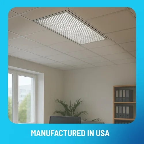 Miniatura 5 de KastLite Para-Lite - 1 cubierta de lámpara de techo parabólica – Difusor de lámpara superior de comodidad visual – paneles de 22.8 pulgadas × 46.8