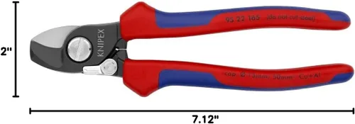 Miniatura 10 de KNIPEX - Herramientas 95 22 165 - Tijeras para cables, muelle, multicomponente (9522165)