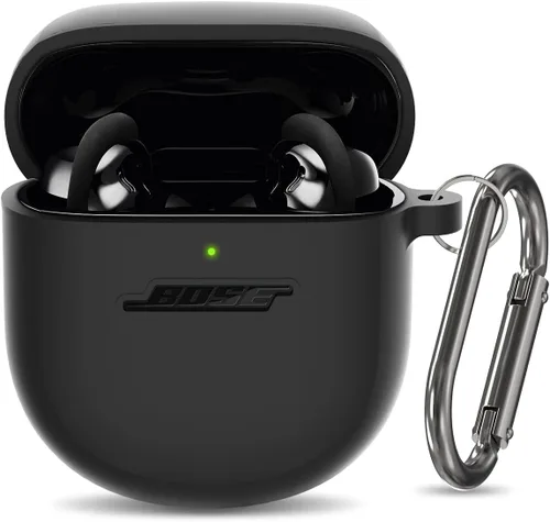 Funda de silicona para auriculares Bose QuietComfort II (2022) y QuietComfort Ultra (2023), funda protectora a prueba de golpes para auriculares