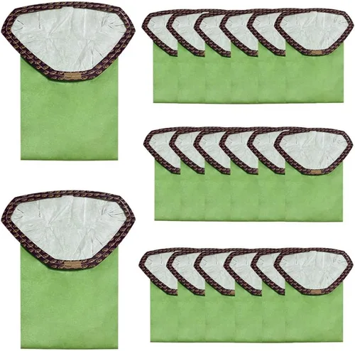 Paquete de 20 bolsas de microfiltro Intercept 107666 compatibles con aspiradora ProTeam GoFit 3, mochila de 3 cuartos de galón
