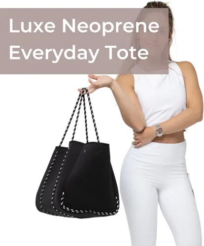 Miniatura 2 de POPUPS XL Personalized Neoprene Tote Bag for Women