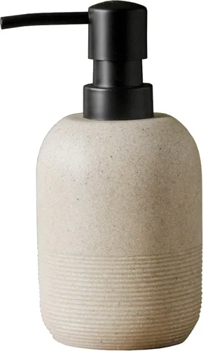 Dispensador de Jabón GalDal Beige, Dispensador de Loción de Manos para Encimera de Baño, Dispensador de Jabón para Cocina.