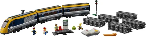 Miniatura 2 de LEGO City Passenger Train 60197 - Juego para construir (677 piezas), Estándar