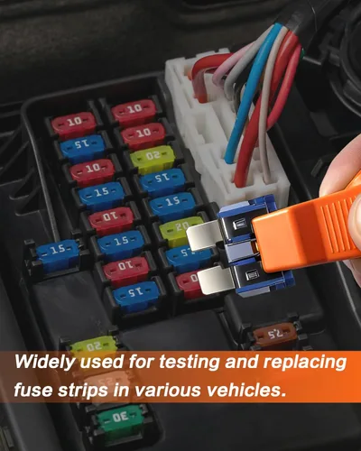 Miniatura 6 de IZTOSS DC 24 V Automotriz ATO/ATC ATM Probador y Sacafusible de Tubo de Vidrio para Fusible de Cuchilla Mini/Estándar