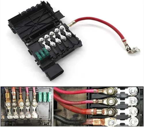 Miniatura 2 de Caja de fusibles Terminal de batería para VW JETTA GOLF MK4 1999 2000 2001 2002 2003 2004 1J0937550A, 1J0937550B por Lucky Seven