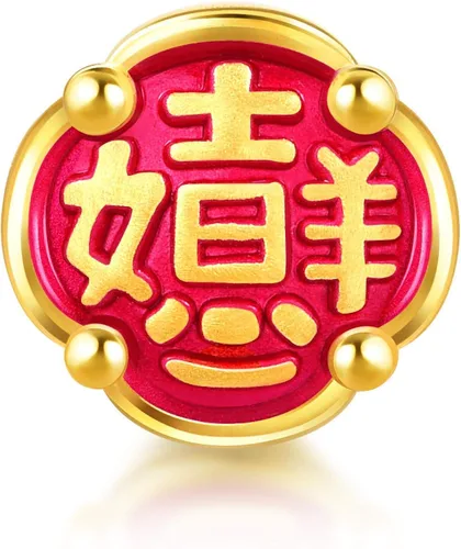 Miniatura 4 de Chow Sang Sang 999 - Pulsera con dije Ruyi de oro macizo de 24 quilates para mujer 91503C Metal