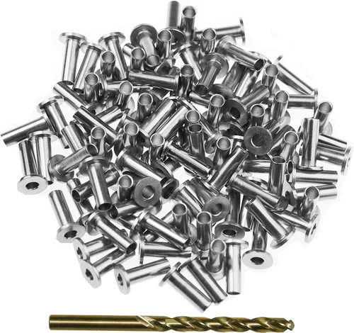 Miniatura 7 de Fundas protectoras para barandilla de cable de alambre de 1/8 pulgadas, postes de madera, barandilla de bricolaje, acero inoxidable T316 grado