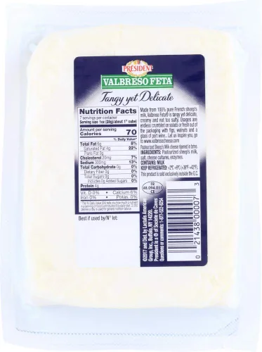 Miniatura 2 de (No es un estuche) queso feta francés 100% leche de oveja pura