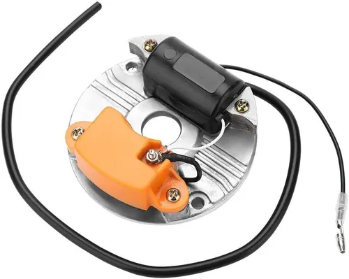 Miniatura 5 de TOPINCN Bobina de encendido de repuesto de bobina de chispa de encendido estator regulador para motosierra 070 090 1106 400 0705 1106 404 3210