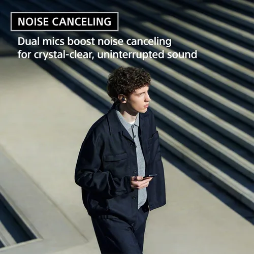 Miniatura 2 de Sony WF-C710N Auriculares verdaderamente inalámbricos con cancelación de ruido con hasta 30 horas de duración de la batería, ligeros y seguros, Negro