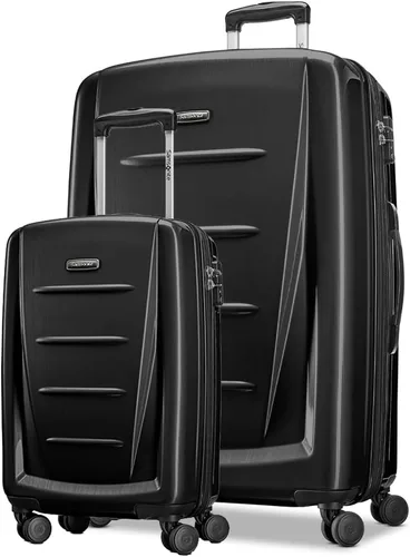 Miniatura 64 de Samsonite Winfield 2 Equipaje rígido con ruedas giratorias, Carbón vegetal, Grande de 28 pulgadas, a cuadros