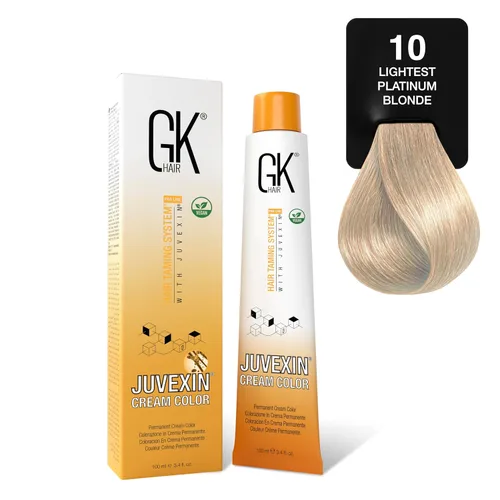 Miniatura 12 de GK HAIR Color Cream 3.0 Marrón oscuro natural – 100% cobertura de canas Resultados semipermanentes, semipermanentes o semipermanentes 8–10 vol