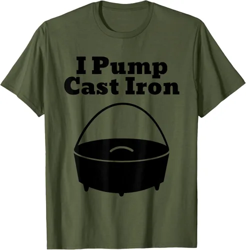 Miniatura 73 de I Pump - Camiseta de hierro fundido para cocinar al horno holandés