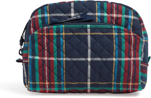 Miniatura 6 de Vera Bradley Bolso organizador de maquillaje cosmético mediano de algodón para mujer