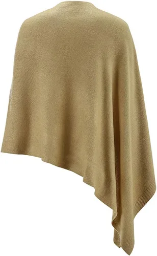 Miniatura 85 de Fomolom Ponchos para mujer, versátil, ligero, tejido sólido, chal envolvente, bufanda, accesorios para mujer