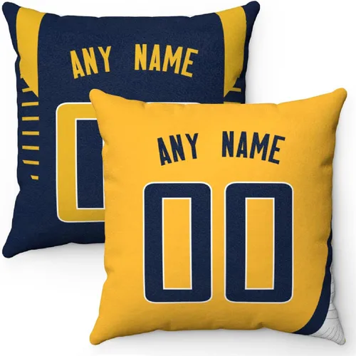 Miniatura 11 de Generic Atlanta - Almohada personalizada con cualquier nombre y número, regalos para hombres, mujeres y jóvenes, 1 paquete