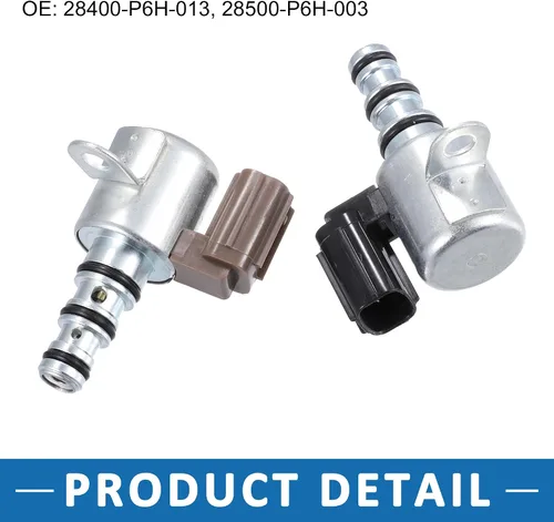Miniatura 5 de Kit de solenoide de control de cambio de transmisión 28400-P6H-013 28500-P6H-013 Electroválvula B&C para Honda Civic 2001-2005 (juego de 2)