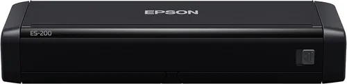 Epson WorkForce ES-200 Escáner de documentos portátil a color con ADF para PC y Mac, alimentado con hojas y escaneo dúplex, color negro